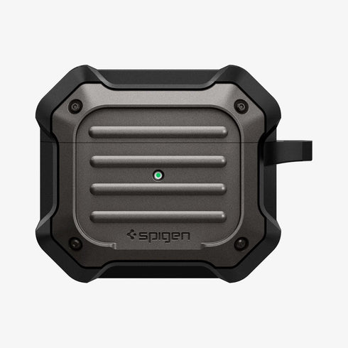 ASD00537 - Apple AirPods Pro Case Tough Armor in black showing the front